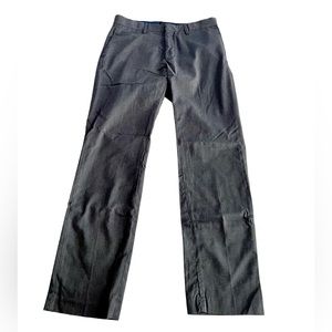 Banana Republic Non-Iron Tailored Slim Fit Mens Navy Blue Pants 32x32